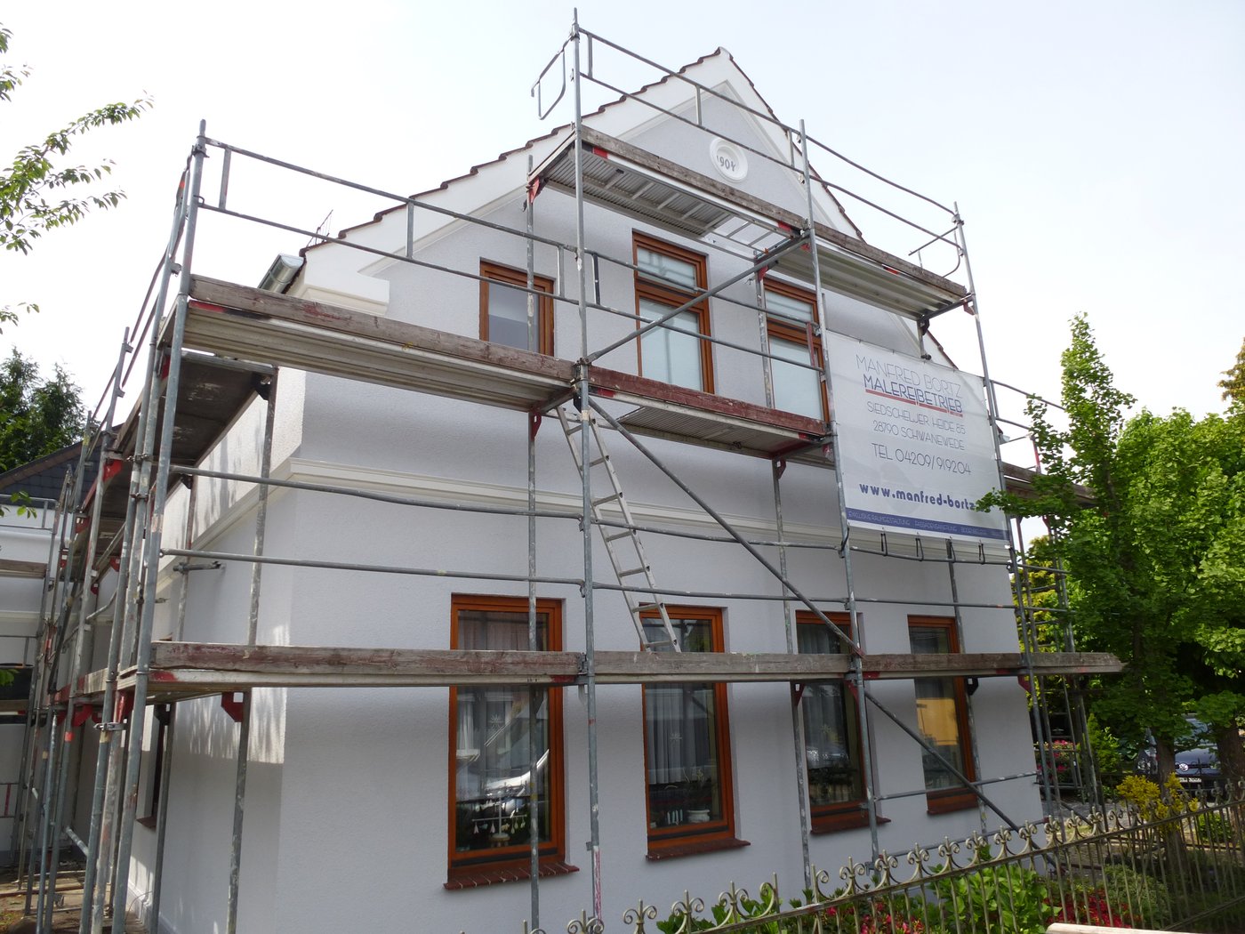 Fassadensanierung Gerüst